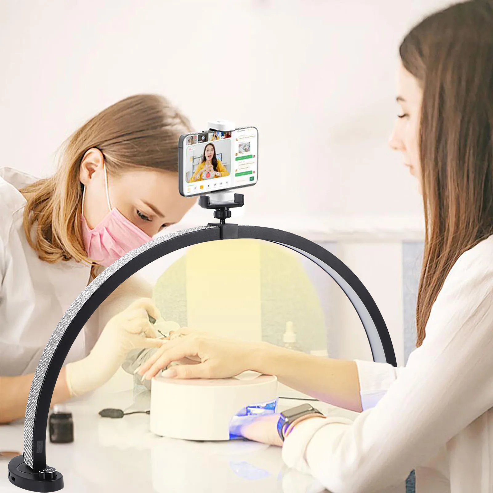 lampe-demi-lune-avec-support-pour-telephone-28-pouces-40w-temperature-de-couleur-et-luminosite-reglables-pour-maquillage-spa-et-salon-de-beaute