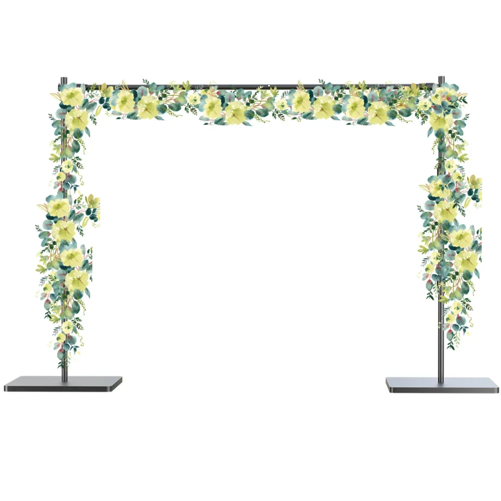 SH Double-Crossbar Backdrop Background Stand  Frame Support System For Photography Photo Studio Video Muslin Green Screen