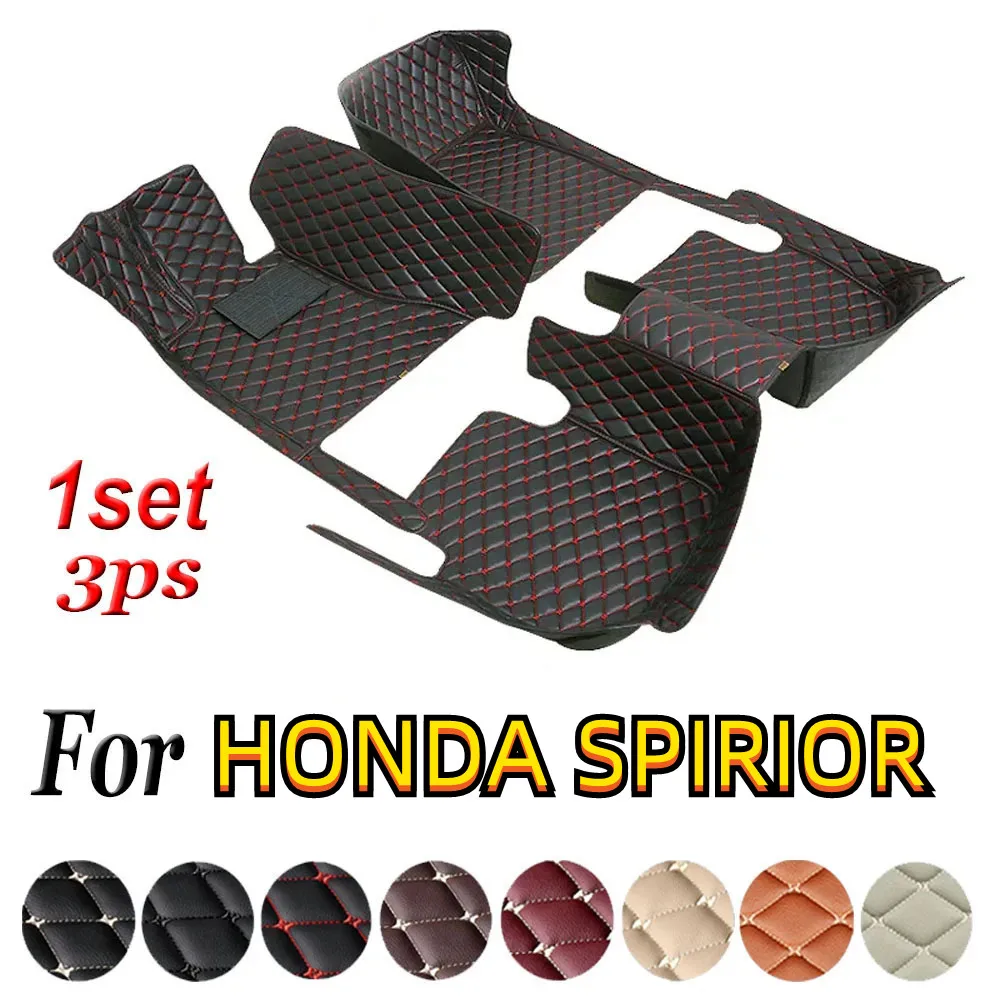 Custom Car Floor Mat For HONDA SPIRIOR 2009-2013 year Floor Mat Accessories Luxury Carpet Liner Waterproof Anti-Slip