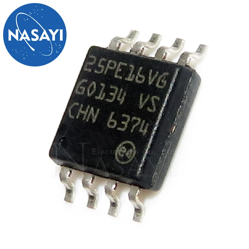 

10PCS M25PE16-VMW6TG 25PE16VG 25PE16 SOP-8