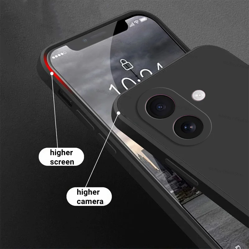 For iPhone 17 Case For Apple iPhone 17 Cover Bumper Luxury TPU Shockproof Liquid Silicone Protective Phone Cover For iPhone 17 - náhled 2