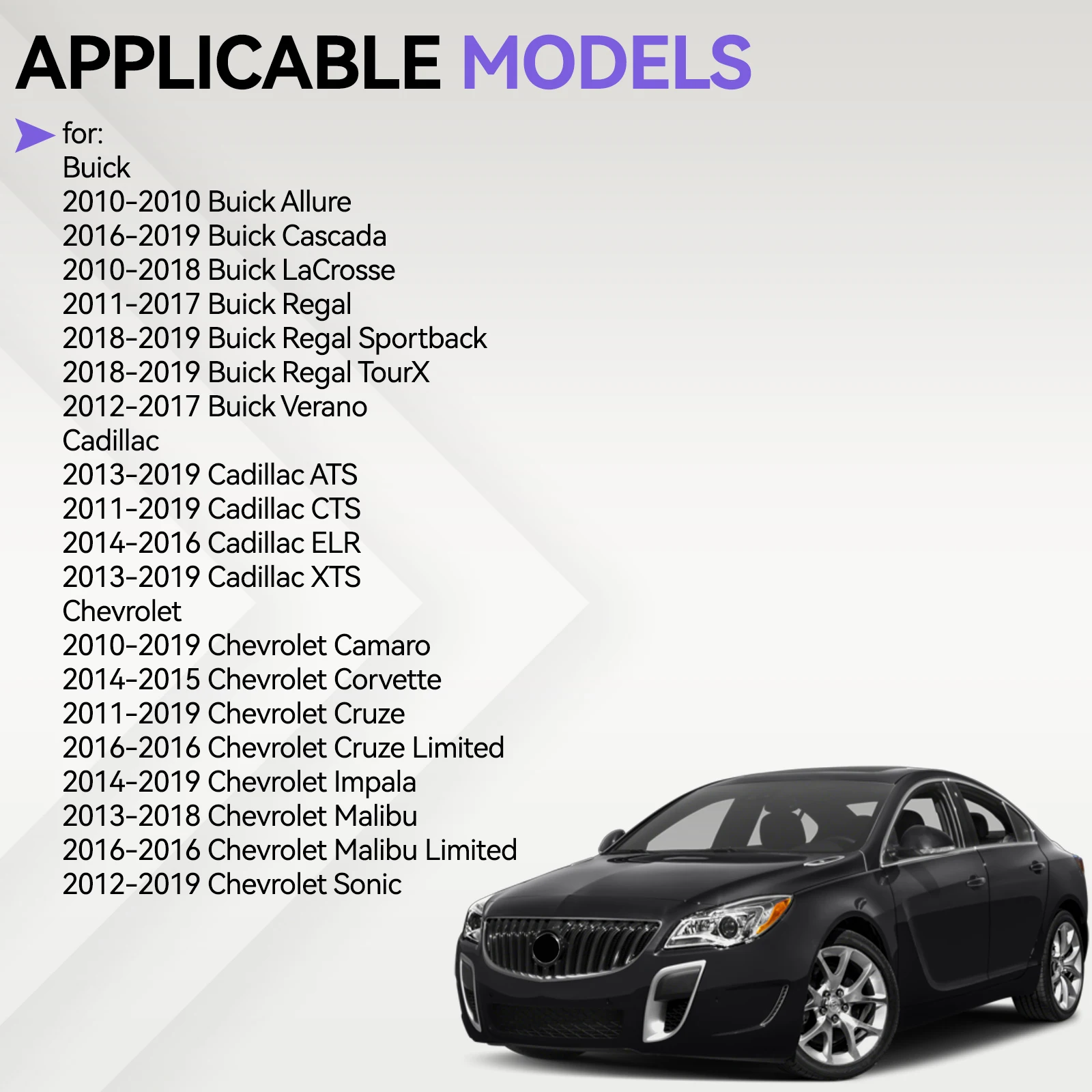 13501988 545255965 غطاء قفل صندوق السيارة الخلفي مشغل مزلاج لسيارة شيفروليه كاديلاك CTS ATS كامارو كروز أفيو أوبل أسترا J إنسيجنيا