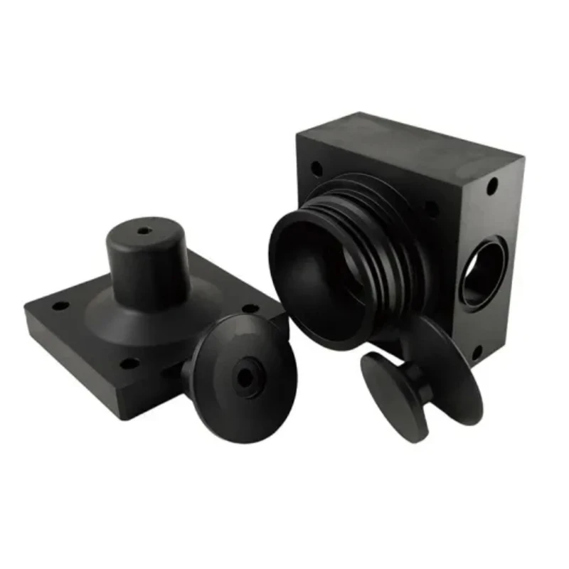 Black Anodized Aluminum Assembly Parts Custom Services