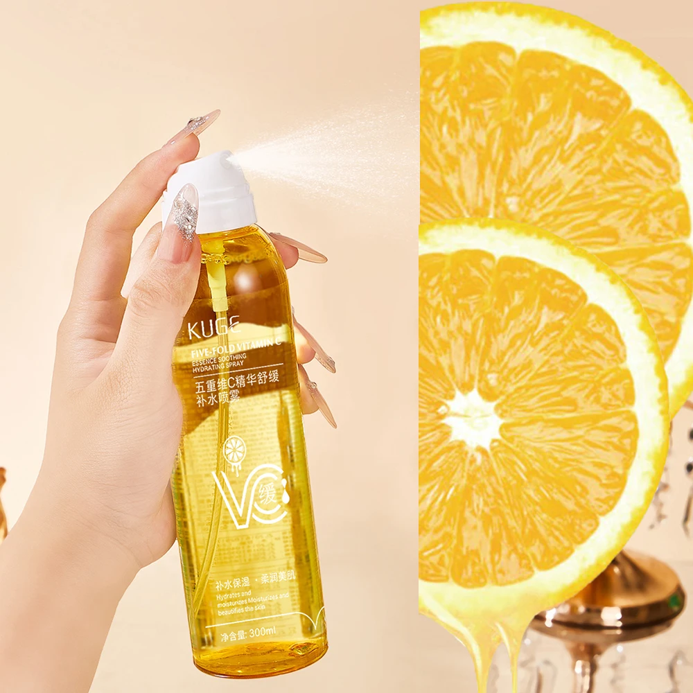 

Vitamin C Original Slurry Soothing Brighten Moisturizing Facial Supplements Spray Facial Care Makeup Face Toner Spray Skincare