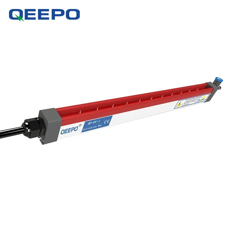 Industrial electrostatic removal Qeepo QP-ES-I antistatic ion air bar Customized products