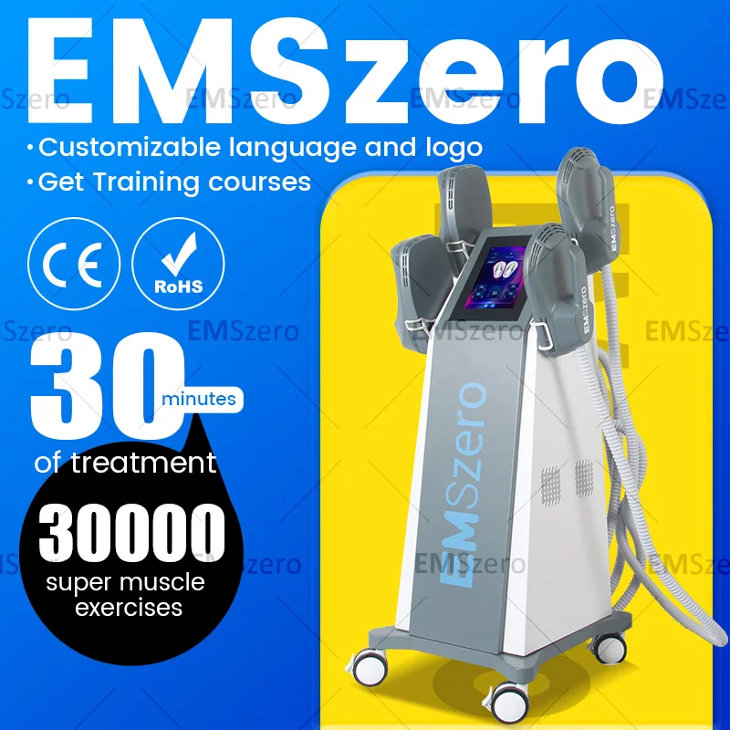 

Portable Ems Zero Neo Tesla RF 2025 Machine Professional Hi-emt Body Sculpt 6500W Emszero Muscle Stimulator Slimming