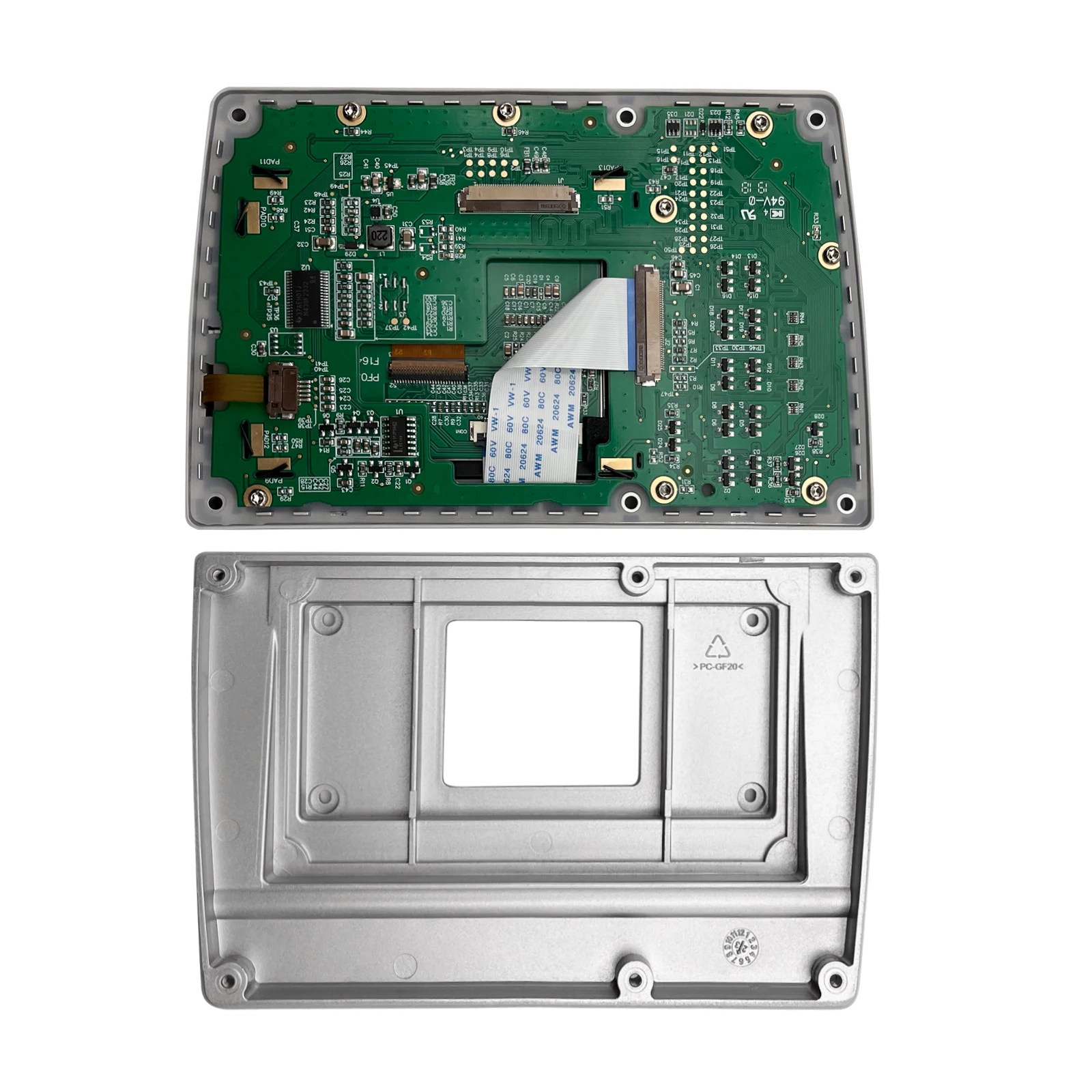 LCD Display Screen Keyboard With Bracket For leica TS09 Plus Total Station