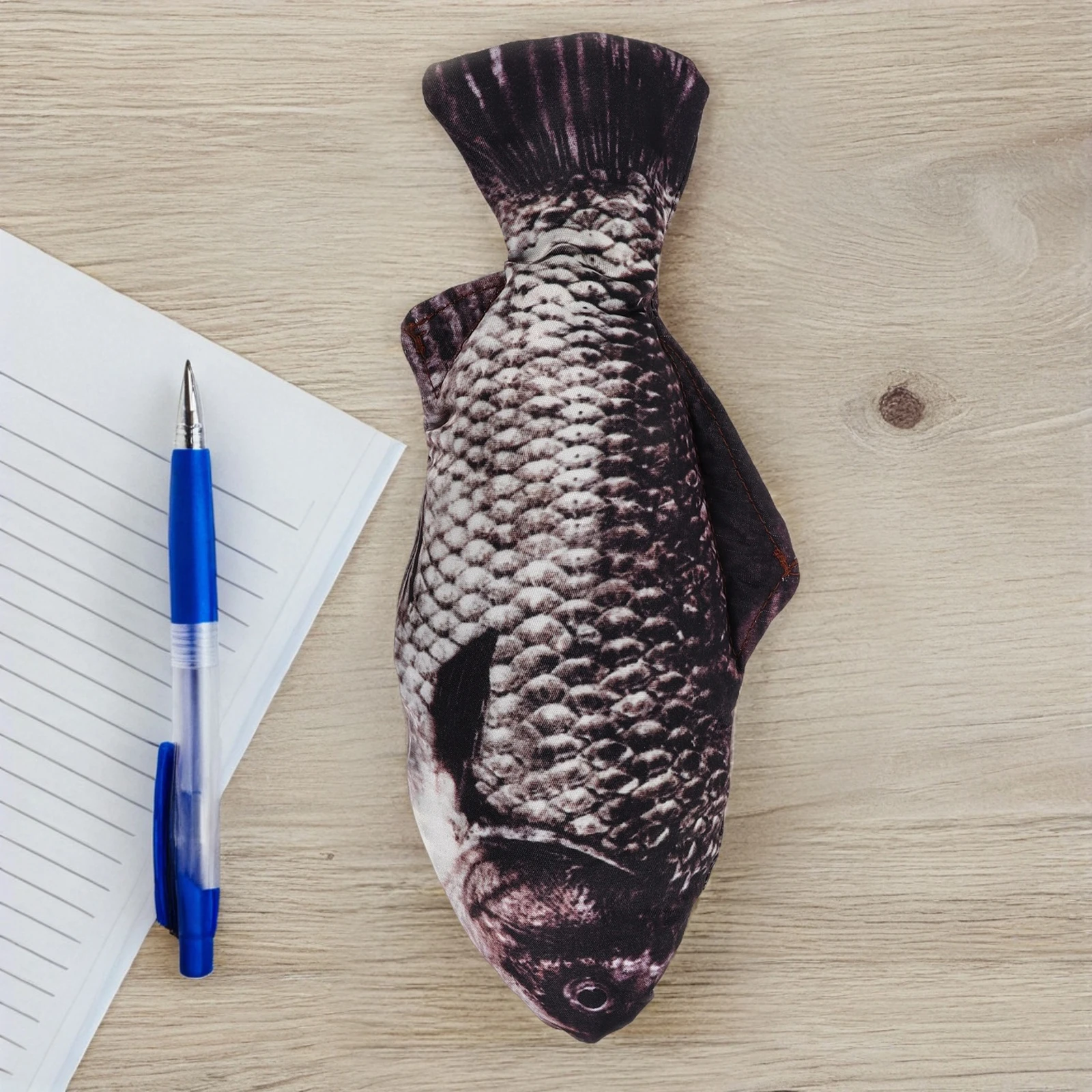 

Simulated Fish Pen Bag Realistic Novelty Pencil Case Cool Wallet Pouch Storage School Supplies Desk Organizer Accessories