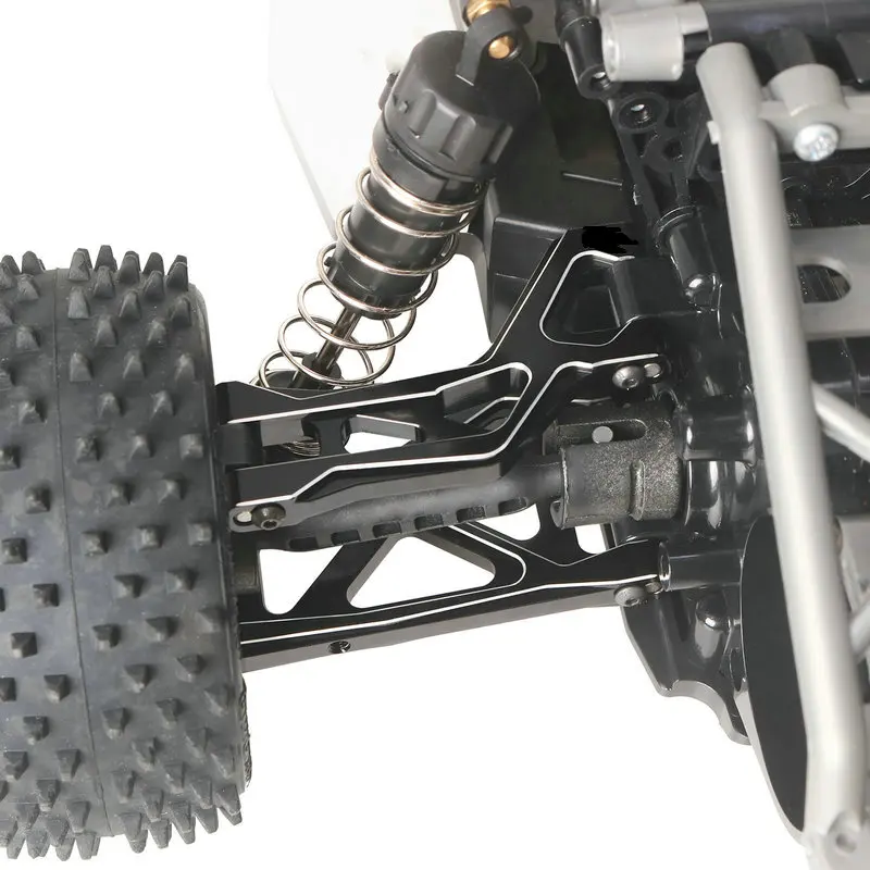 ملحق معدني TAMIYA Denetsu 1/10 Fighter NXGEN DT04 58741 DT03 58587 58628 مكون ذراع التأرجح السفلي الخلفي #6