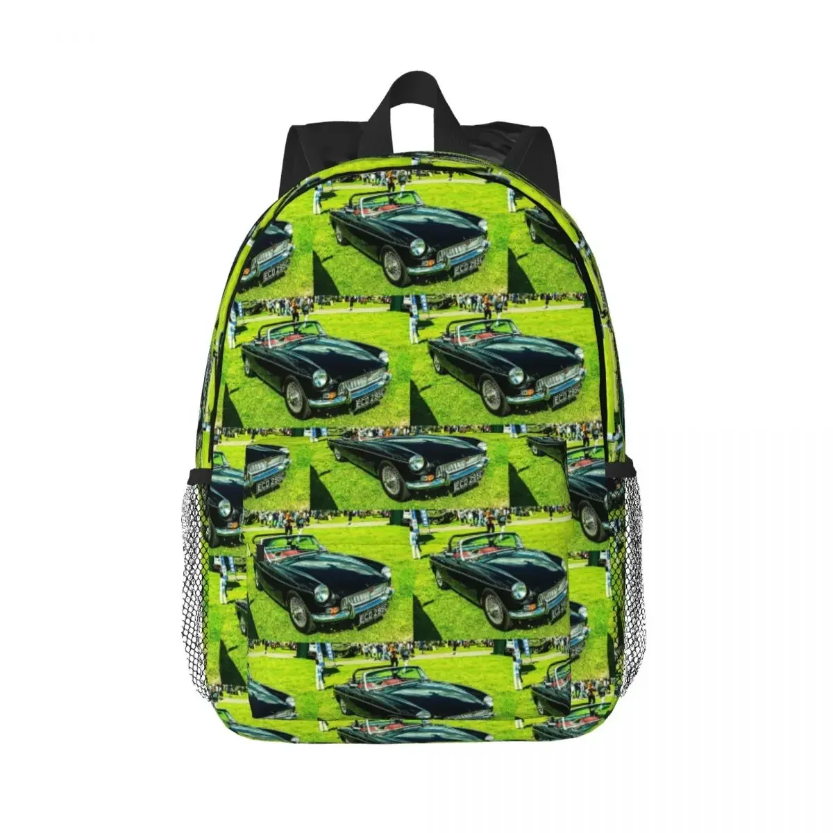 

Рюкзак MGB Roadster In British Racing, Лидер продаж, рюкзак большой емкости для мальчиков и девочек, сумка для книг, сумки на плечо для мужчин и женщин, школьная сумка