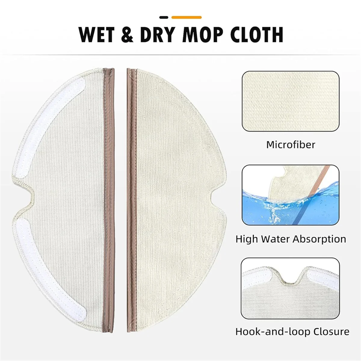 Популярная основная боковая щетка для пылесоса Hepa-фильтр, набор запасных частей для швабры для робота-пылесоса Roborock Q8 MAX, MAX Plus