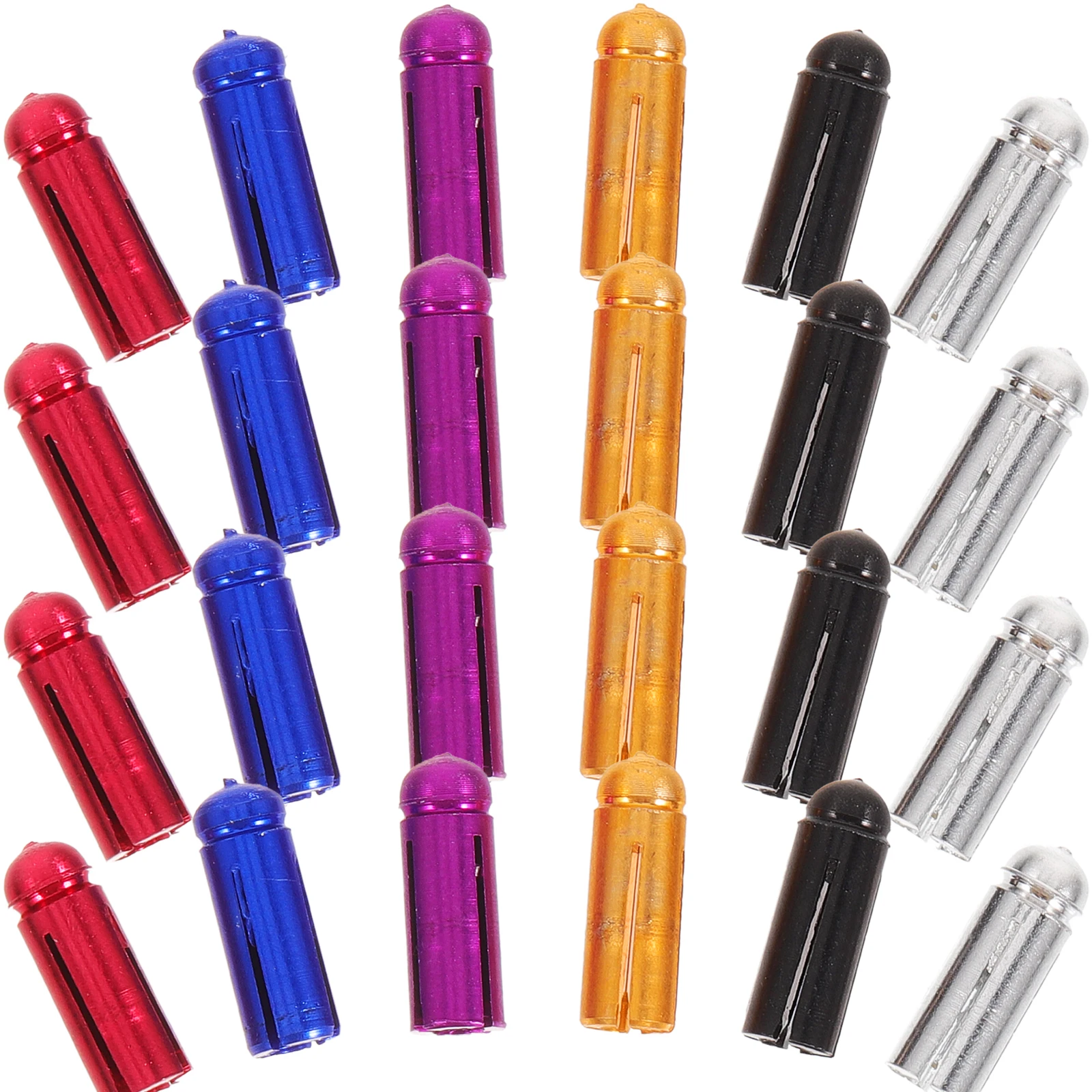 

24 Pcs Suit Dart Wing Corrector Flight Savers Protectors Thread Professional Aluminum Alloy Accessories Child