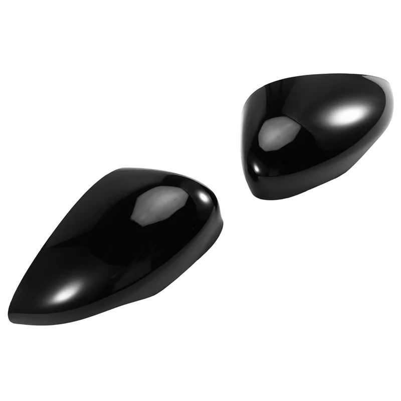 Car Rearview Mirror Cover Side Wing Mirror Cap 8A6117K746CA 8A6117K747CA For Ford Fiesta MK7 2009-2015-AD39