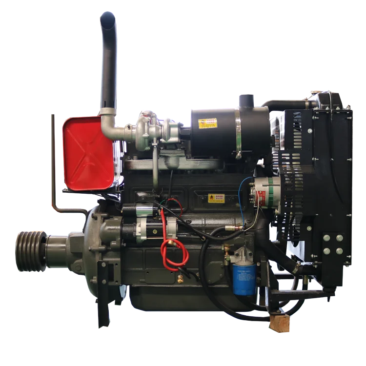 China Supplier Weifang Ricardo ZH4105ZP Fixed Power diesel Engine with Belt Pulley for Sale