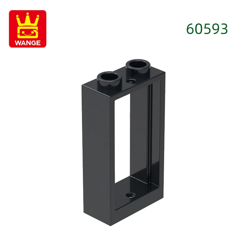 

Wange 60593 100 г/78 шт. 1X2X3 оконная рама строительные блоки MOC аксессуары для дома, совместимые с кирпичом детские игрушки подарочная коробка