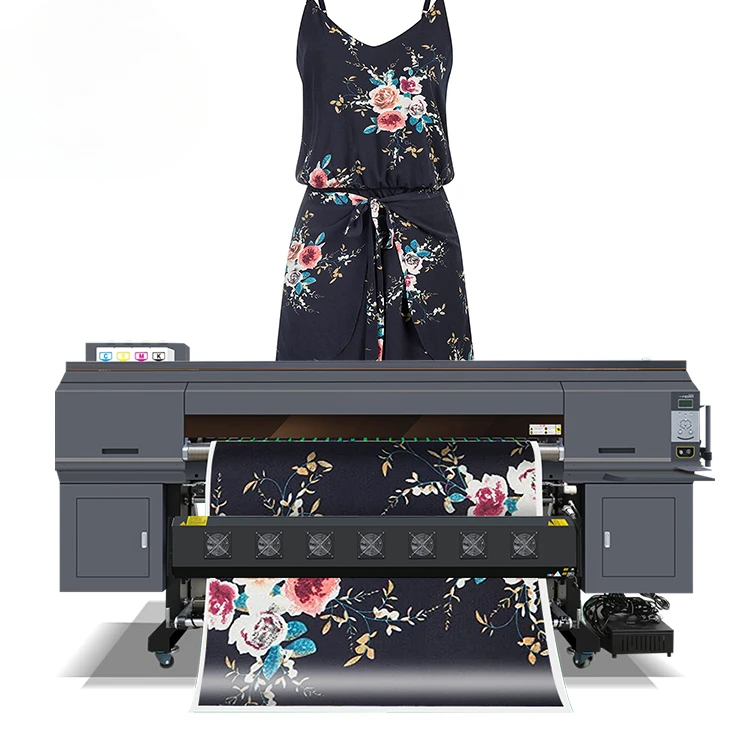 Printer EP 1.9m Large Format Sublimation I3200 8 Head Sublimation Printer For Shirt Printer Inkjet