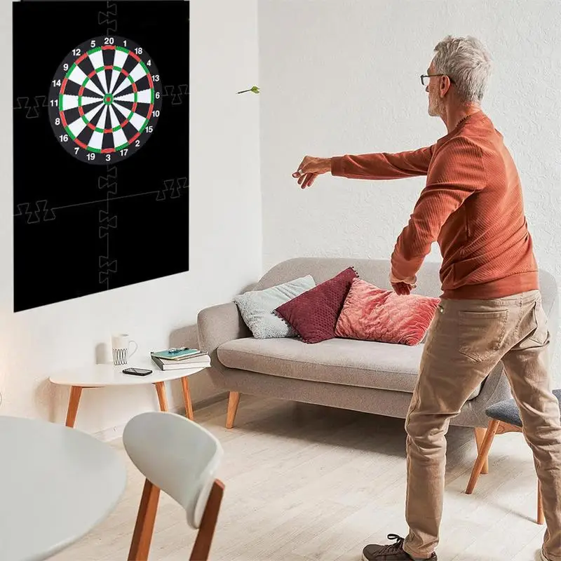 Защитная настенная доска Dartboard EVA, Задняя панель для стен, 6 шт., сращенная зеркальная доска, Настенная защита, задняя панель Dartboard EVA