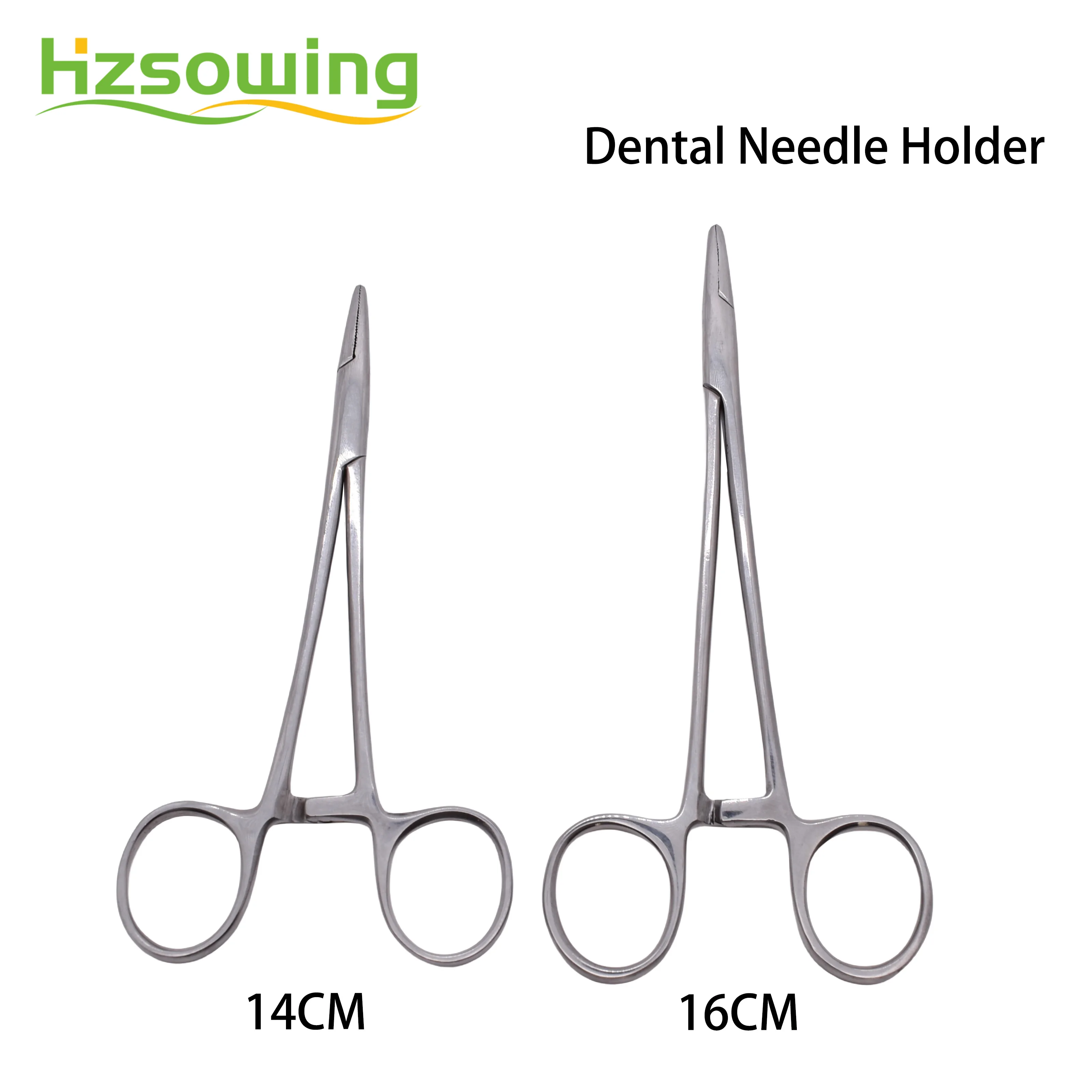 1pcs Needle Holder Surgical Dental Forceps Stainless Steel Hemostatic Clamp Tool Hemostatic Forceps Pliers For Livestock Animal