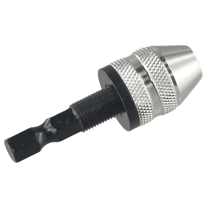 0,3 8mm Schnellwechsel-Sechskantschaft Dreiklauen-Selbstspannende Bohrfutter-Halterung für Elektrobohrer 1/4' Sechskant – Detail 12
