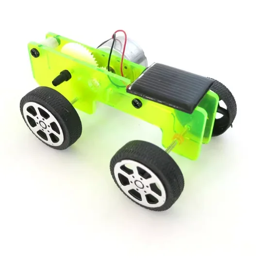 Giocattolo di divulgazione scientifica Q1 per auto ad energia solare, attrezzatura per attività sul palazzo dei bambini