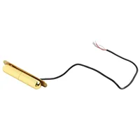 Compatible Guitar Pickup Parts Lipstick Tube Pickup Approx. 98.5*15.8mm Gold Copper Pickup Distinguished Lipstick Design