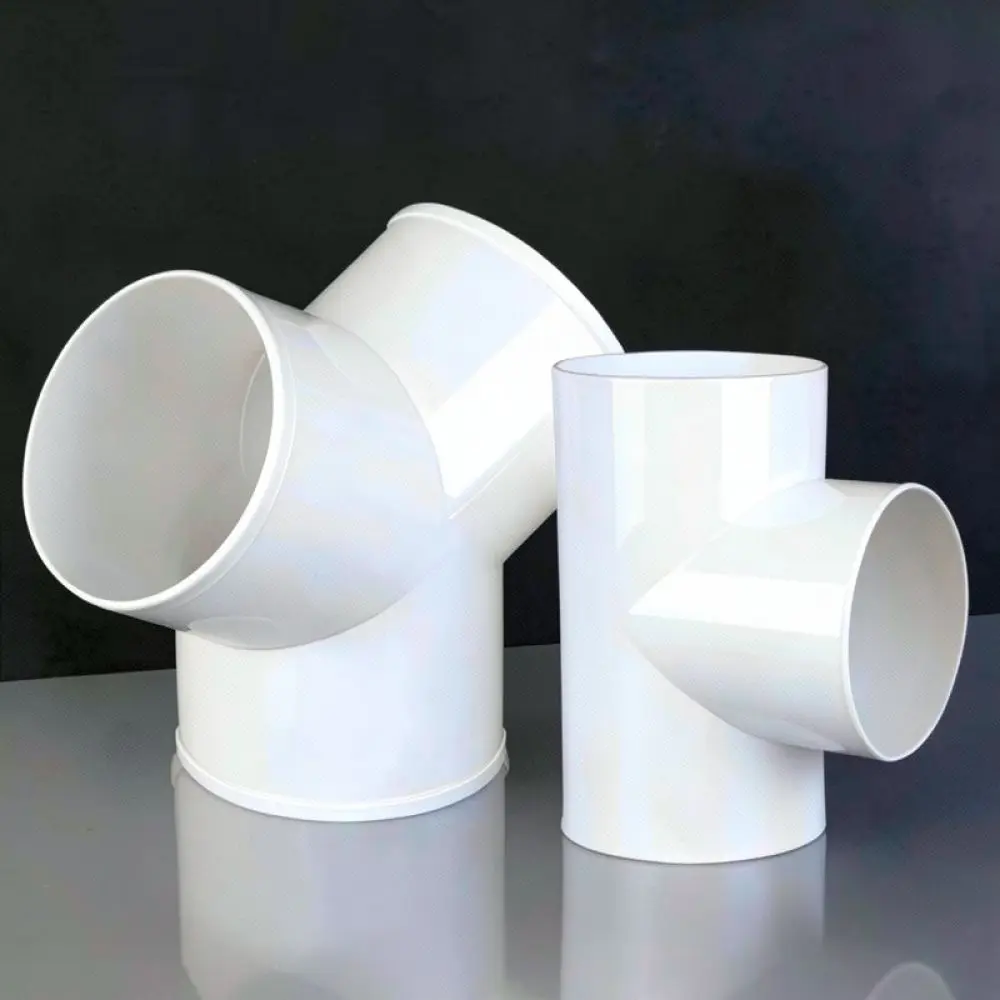 Versatile PVC Y Connector For For Oufenqi Ventilation Ducting Pipe Fitting Exhaust Hose Adapter Air Circulation