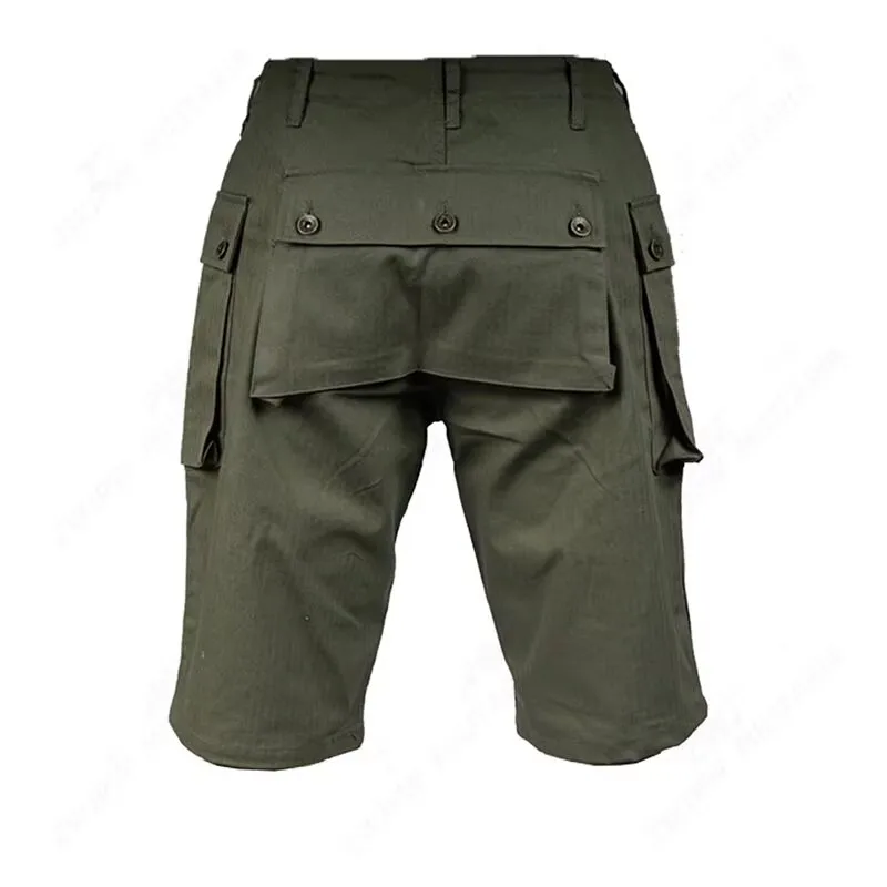 WW2 Vietnam war U.S. P44 short pants paratrooper uniform war reenactments view 2