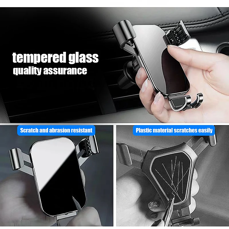 ABS حامل هاتف السيارة 360 دوران الجاذبية السيارات قبضة قوس لكزس F SPORT GX460 Ct200h IS250 ES 220D IS200 Fsport GS GX IS