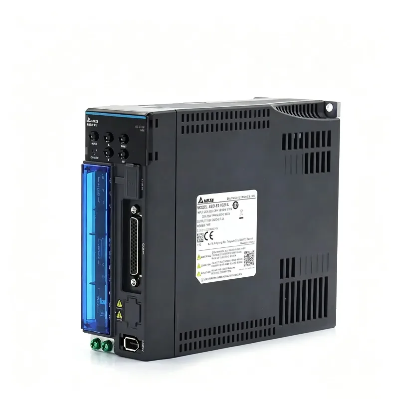 WaveTopSign E3 1KW AC Servo Motor Kits 4.77N.m 2000RPM ASD-E3-1021-L + ECM-E3M-E21310RSE / SSE For CNC Machine
