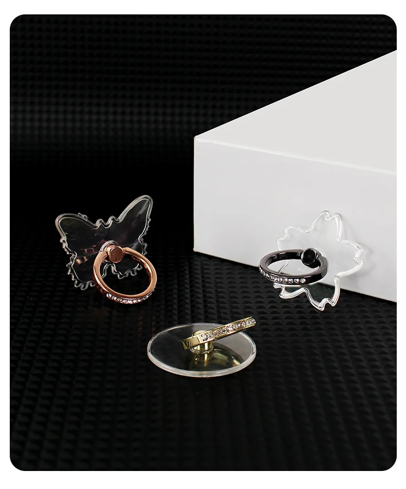 Universal Transparent Finger Ring Handy Smartphone Ständer Halter Für iPhone 12, Xiaomi Samsung Smartphone Auto Halterung Ständer – Detail 14