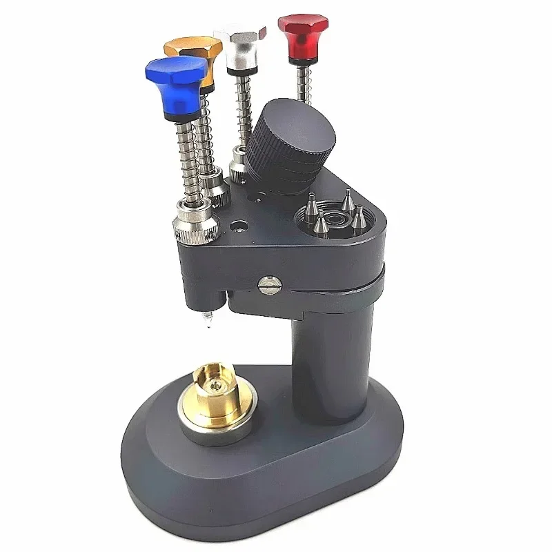 watch repair tool, four-pin, machine-mounted needle machine, high-precision needle press, watch movement, minute