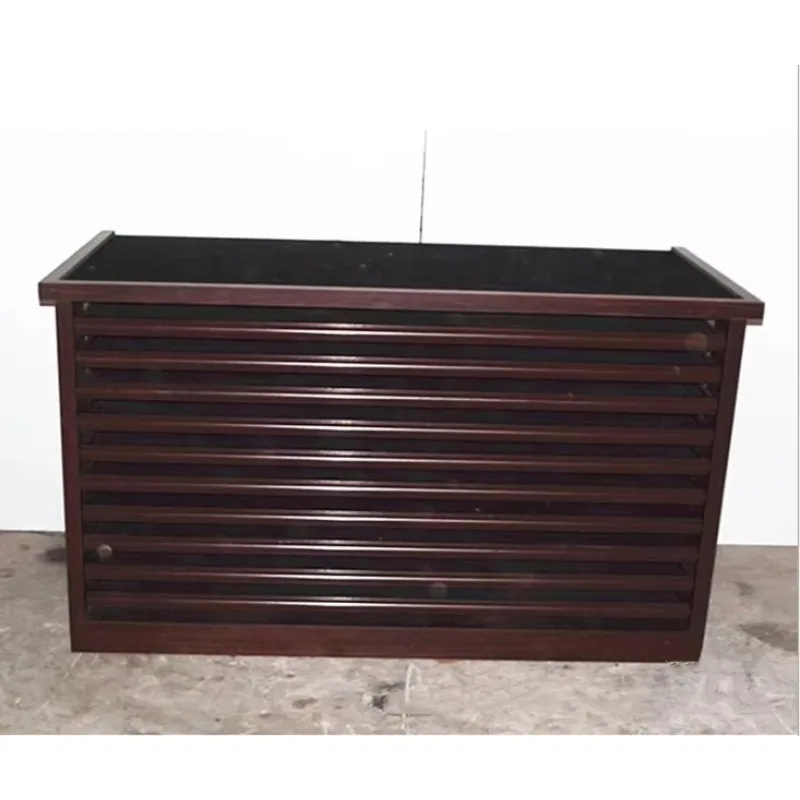 Showroom Push-pull stone tile display cabinet Customized metal plate drawer ceramic combination display stand