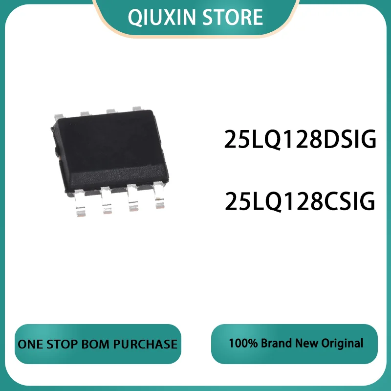 (5piece)100% New  25LQ128DSIG 25LQ128CSIG GD25LQ128DSIG GD 25LQ128CSIG sop-8 Chipset