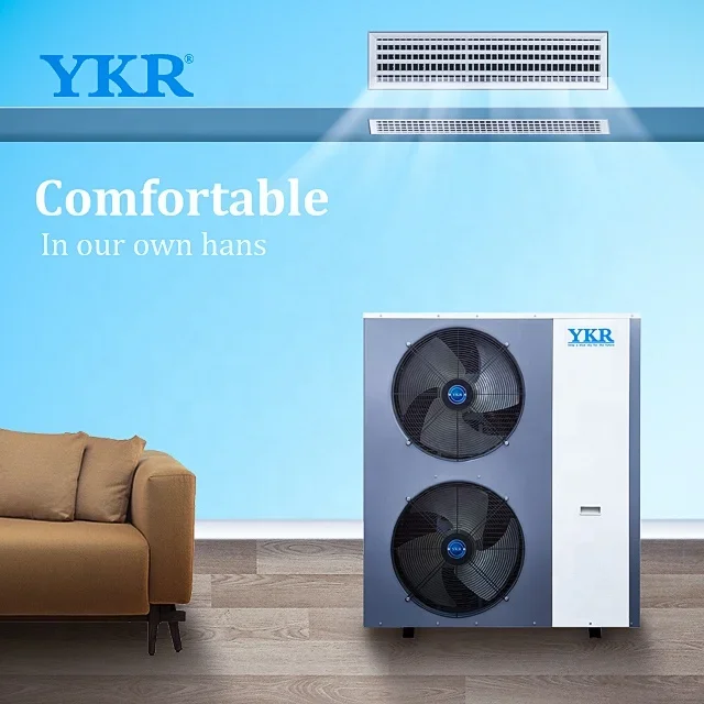 YKR Heat Pump  Wifi 10KW16KW20KW DHW Heating Cooling Air Source Heatpump Monoblock R32 EVI DC Inverter Air to Water Heat Pumps