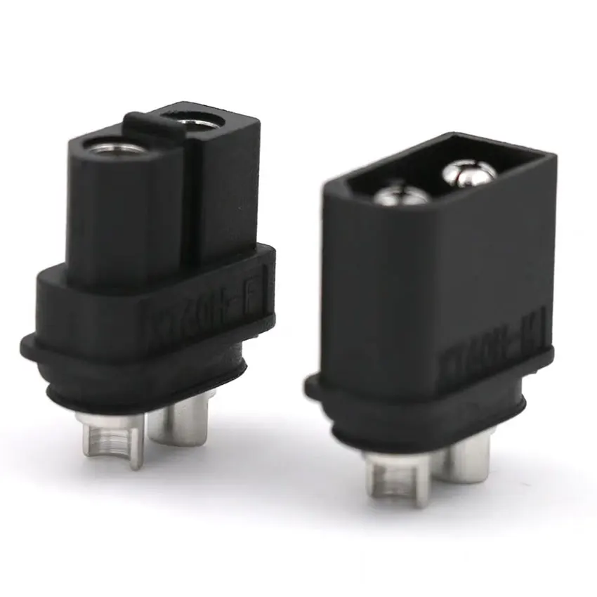 1/5/10PCS XT60H (XT60 Upgrade) Male Female Bullet Nickel-plated Connectors Power Plugs with Sheath for RC Parts