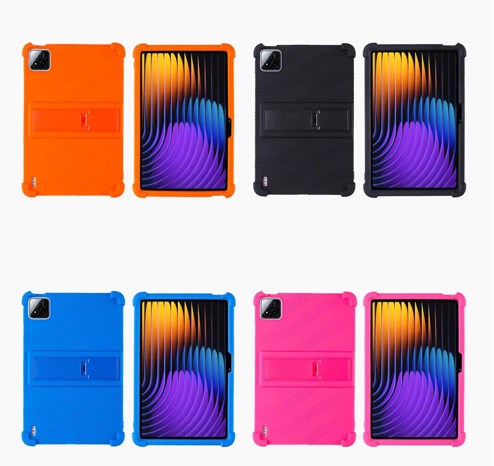 Stoßfeste TPU-Hülle für Xiaomi Pad 7/7 Pro 11.2, Vollständiger Schutz mit Ständer, Mehrere Farben – Detail 10