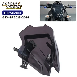 For Suzuki GSX-8S 2023 2024 2025 Motorcycle Windshield Front Airflow Windscreen GSX8S GSX 8S GPS Navigation Phone Bracket Holder