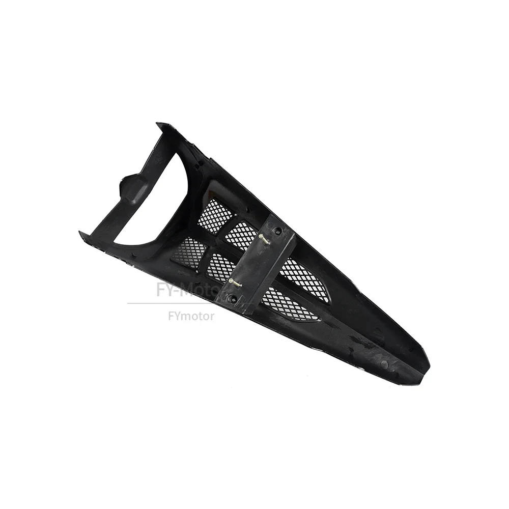 Motorcycle Front Stretched Chin Spoiler Grill Trim Cover Fit For Harley Touring Road Glide Street Glide Models 2014-up
