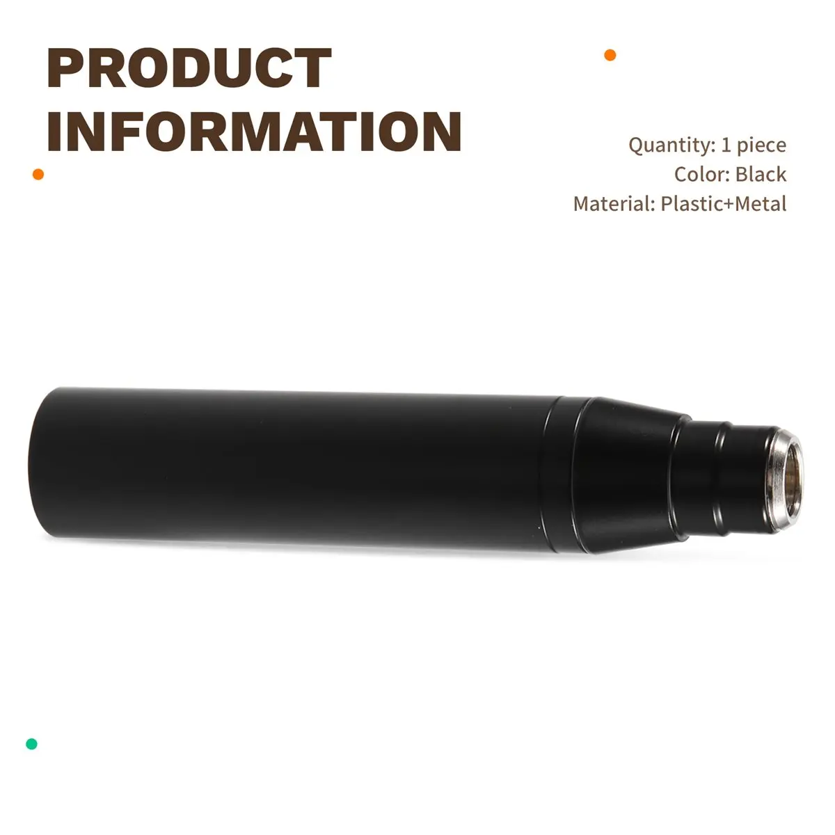 OKgood 48V Phantom Power Mic Musical Instrument Microphone Adapter Male XLR for Shure 4 Pin TA4F Lavalier Headset