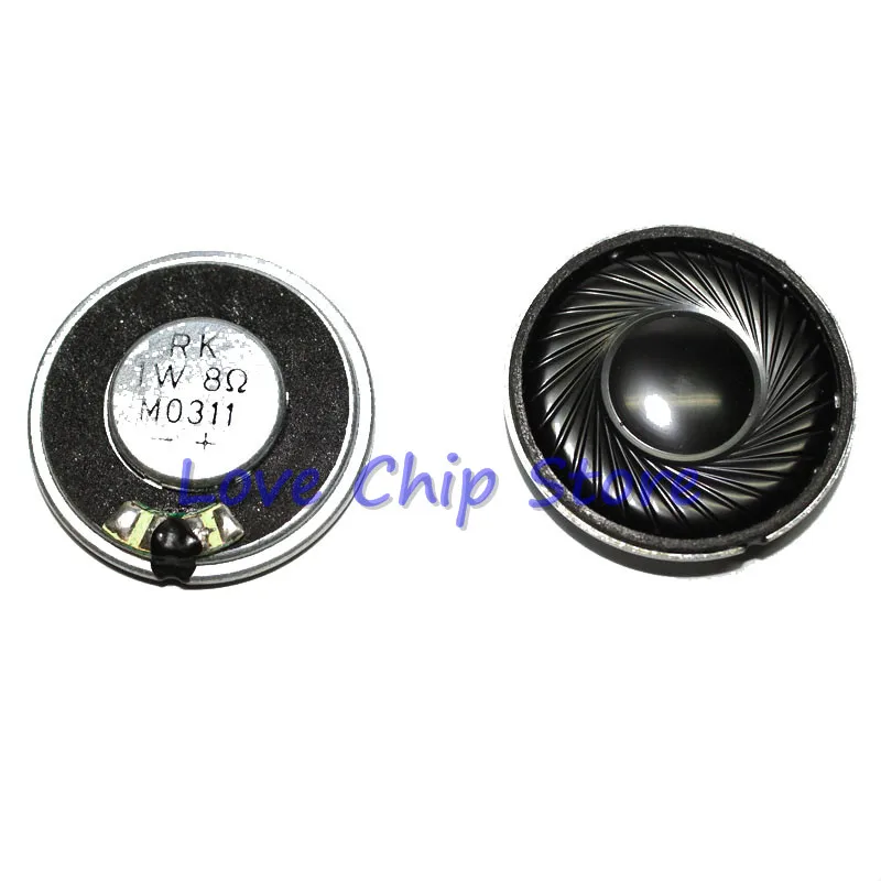 6pcs New Original Ultra-thin Mini speaker 8 ohms 1 watt 1W 8R speaker Diameter 32MM 3.2CM thickness 5.3MM
