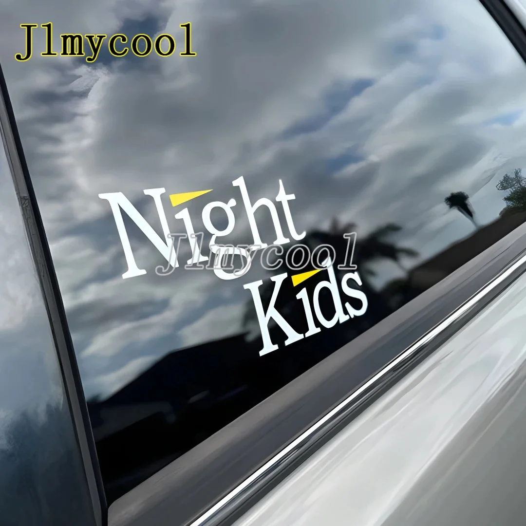 Nacht-Kinder-Autoaufkleber Initial D Vinyl JDM Wangan Motorrad-Aufkleber Dekoration Individualisierung