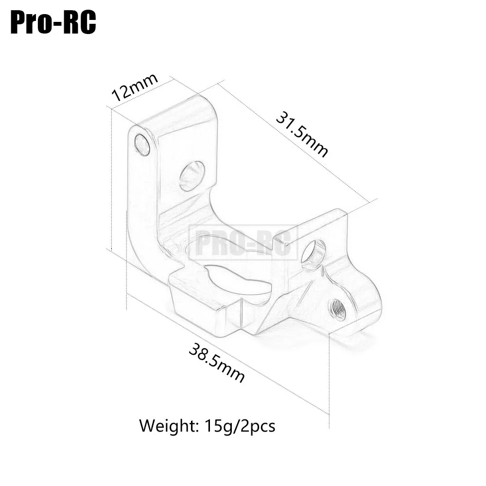 Aluminum Alloy 101209 Front Hub Carriers Left/Right 10 Degrees Set for RC 1/10 HPI WR8 3.0 Flux KEN BLOCK Bullet ST MT