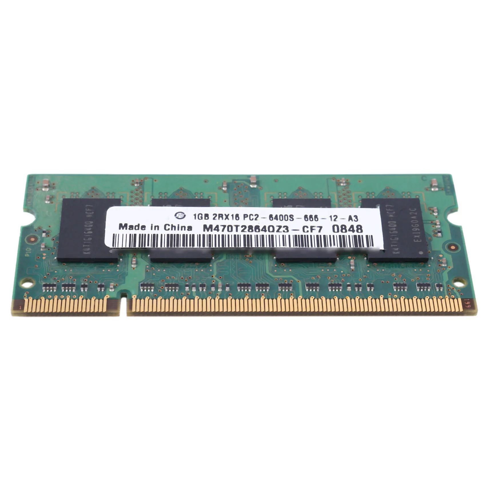 Exquisite-2X DDR2 1GB Notebook RAM Memory 2RX16 800MHZ PC2-6400S 200Pins SODIMM Laptop Memory