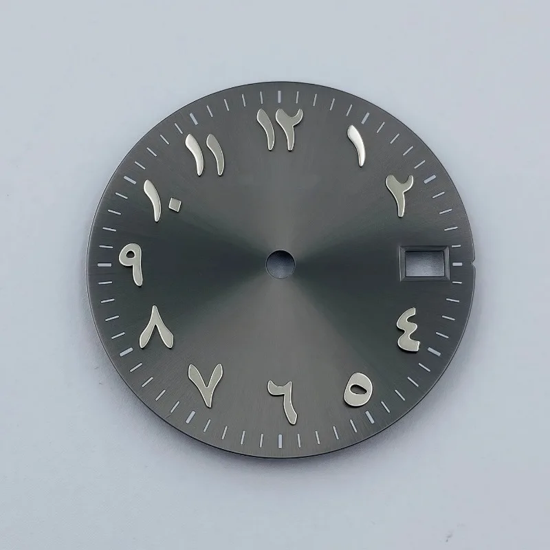 For NH35 dial 28.5MM Middle East Arabian nail sun pattern literal fit forNH36 movement watch modification accessories