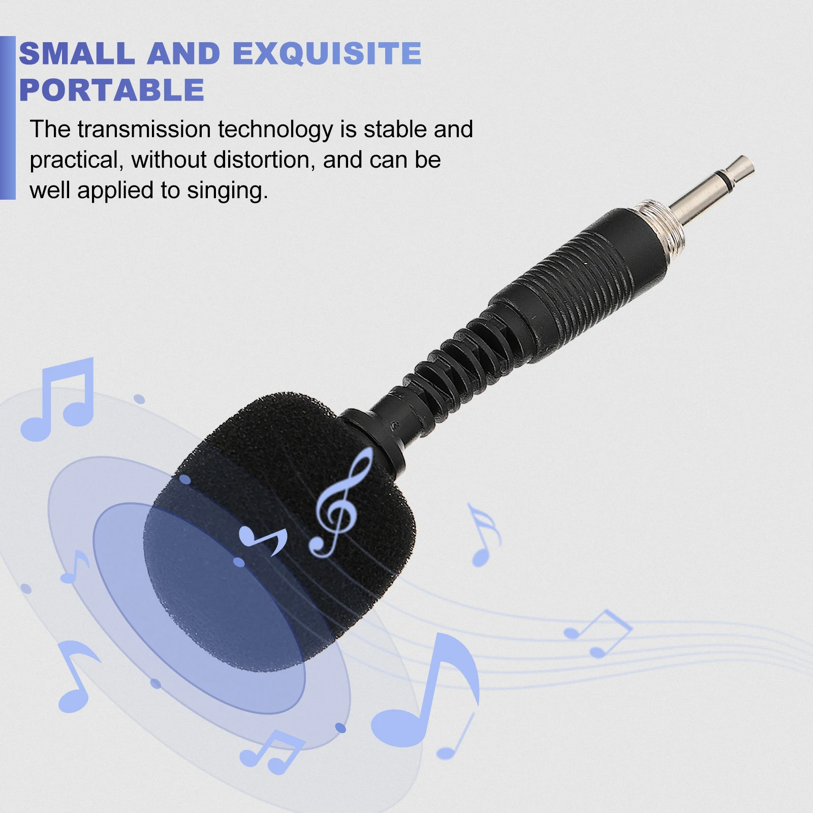 

2 PCS Noise-cancelling Microphone Conference Reduction Recording Portable Small Size Copper Desk Computer
