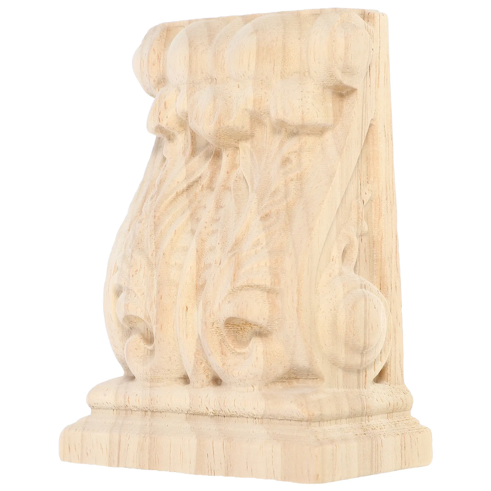 

Wooden Corbels European Carving Style Decorative Wall Bracket Sturdy Vintage Corner Support for Interior Exterior Decoration