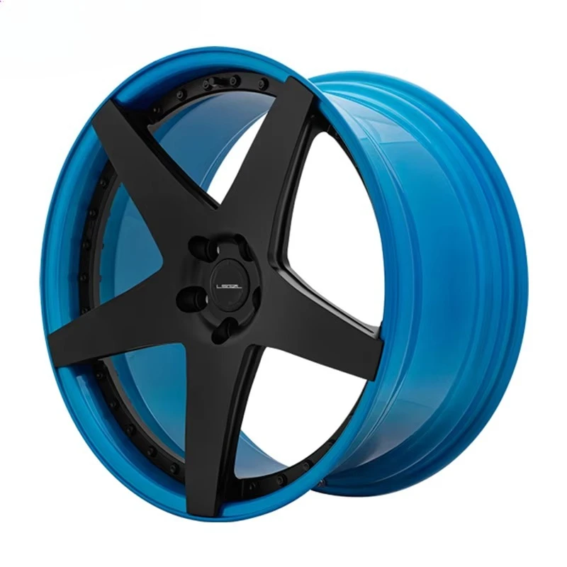 

LSGZL 2-компонентное спортивное гоночное колесо из кованого алюминиевого сплава 17-20 дюймов, автомобильное колесо на заказ для BMW Urus C8 6x139,7 5x114,3 4x100 35 мм