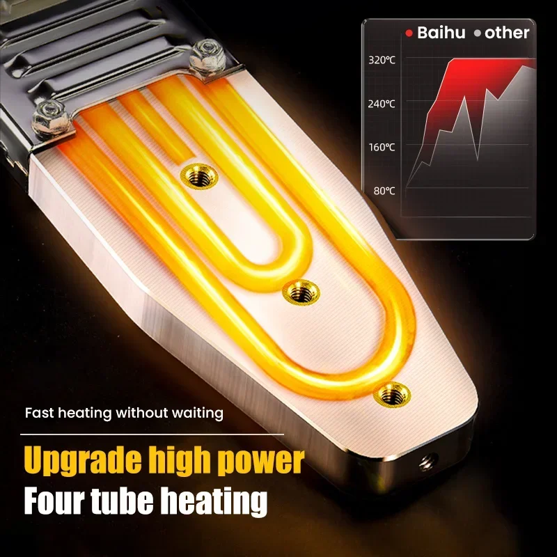 Máquina de soldadura de tubos de 800W, soldador de tubos, soldadura de plástico PB/PP/PE/PPR, herramienta de fusión en caliente para calentar tuberías, 32 tipos