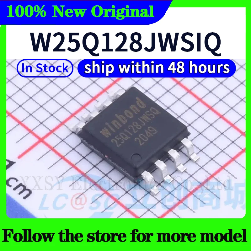 

W25Q128JWSIQ В наличии 48-часовая доставка
