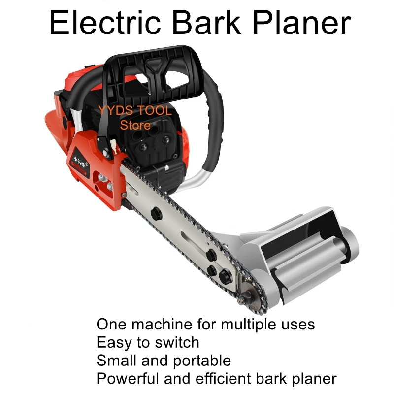 Plane bark electric chipping hit bark tools to scrape and peel gasoline peeler special knife chainsaw chainsaw